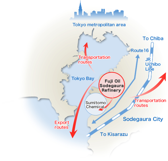Fuji Oil Sodegaura Refinery